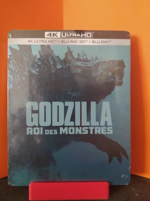GODZILLA Roi des monstres - 4K UHD 3D - Bluray - Steelbook - FR/Vostfr