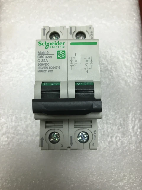 SCHNEIDER ELECTRIC C60H-DC M9U21232 circuit breaker