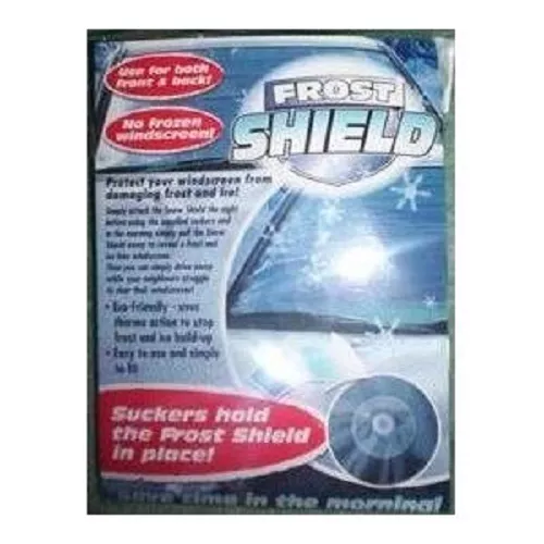Car Frost Shield Windscreen Windshield Cover Snow Ice Protector Front & back