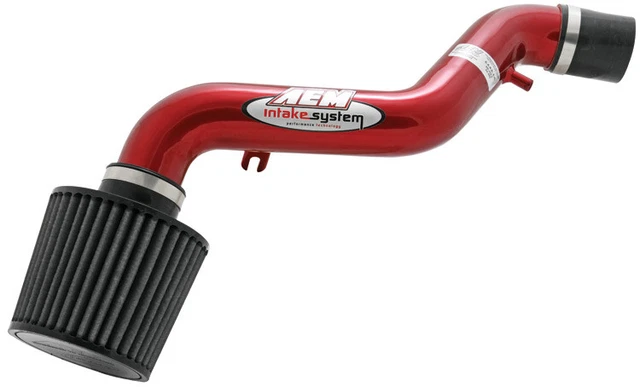 AEM for 88-91 Civic EX/SI CRX SI Red Short Ram Intake