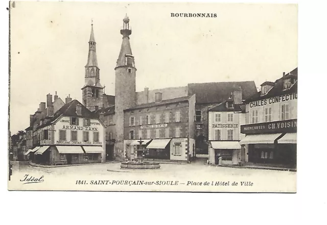 03  Saint Pourcain Sur Sioule  Place De L Hotel De Ville