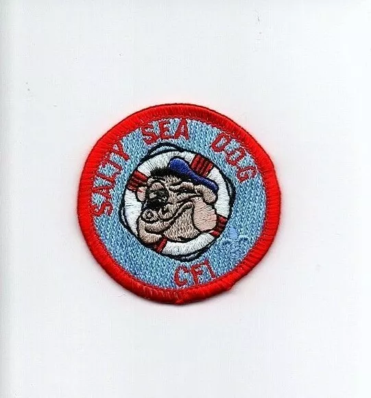 Boy Scout Sea Scouts Salty Sea Dog Patrol Size Ship Patch