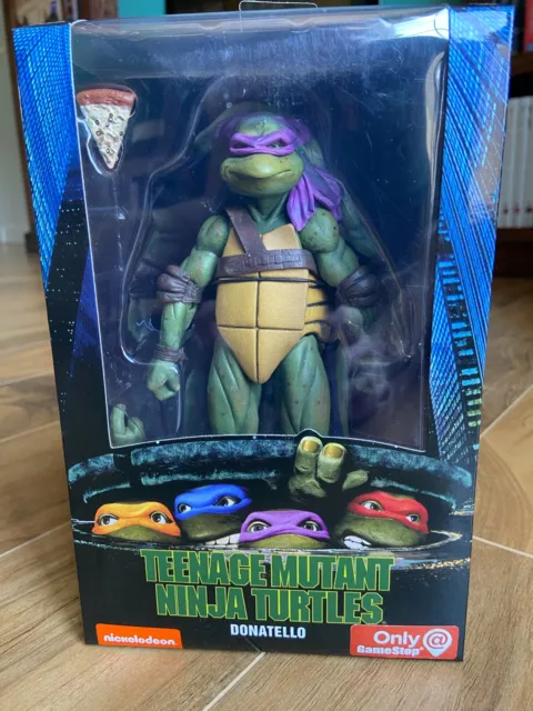 NECA Teenage Mutant Ninja Turtles Donatello 1990 Movie GAMESTOP EXCLUSIVE TMNT