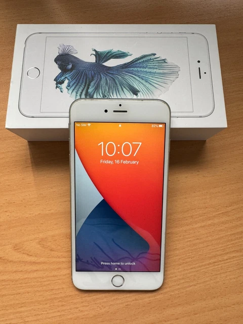 APPLE IPHONE 6S Plus - 64GB - Silver (Unlocked) $105.00