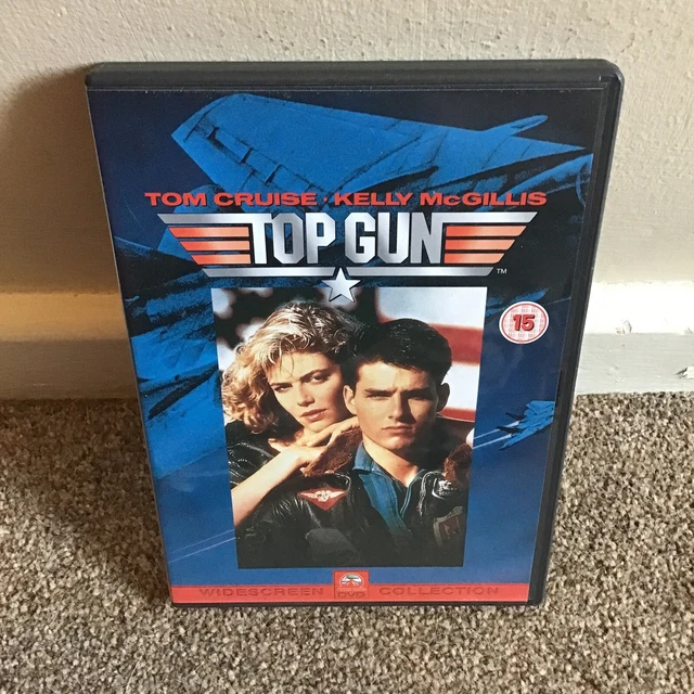 TOP GUN DVD 1986 Tom Cruise Kelly McGillis Val Kilmer Tony Scott £0.95 PicClick UK
