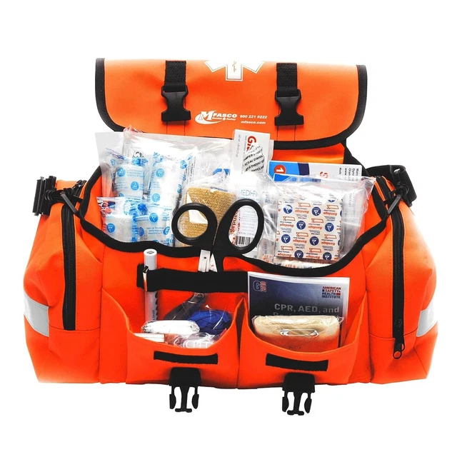 Emergency Trauma Bag First Aid Kit PREMIUM Responder Set EMT EMS Paramedic Full