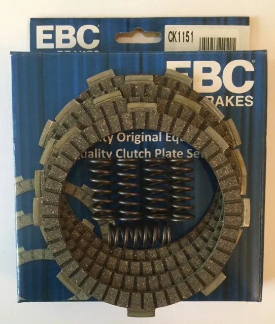 EBC Clutch Plate and Spring Set (4 Plates) Fits YAMAHA XT125 R / X  (07 to 11)