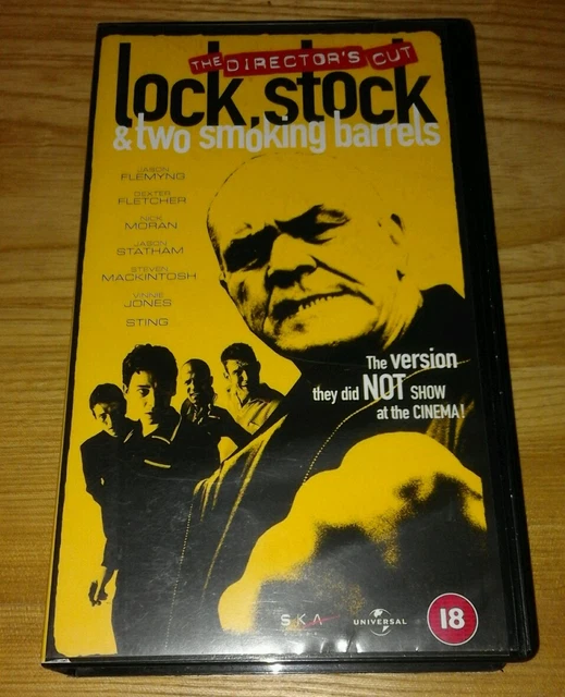 VHS VIDEO LOCK, Stock & Two Smoking Barrels. Director's Cut 1999 £7.00