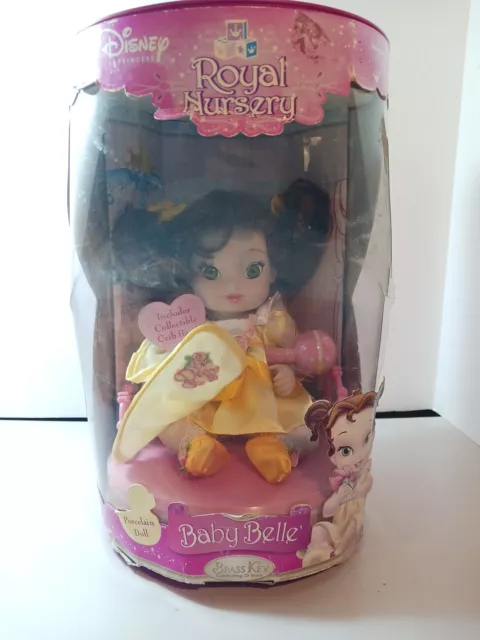 2006 Brass Key Disney Royal Nursery Porcelain Doll Princess Baby Belle Unopened