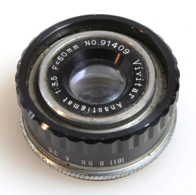 Vivitar 50Mm F3.5 Enlarging Lens//Darkroom Equipment