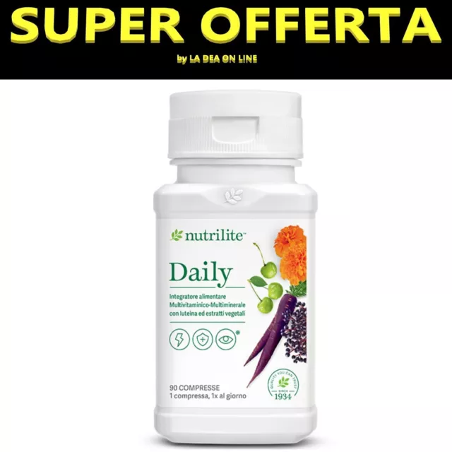 NUOVO Daily NUTRILITE Multivitaminico 90 compresse AMWAY