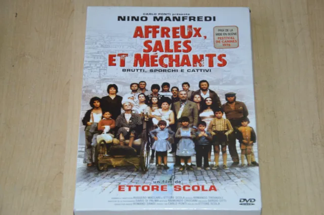 coffret DVD Affreux Sales et Méchants - Ettore Scola / VF