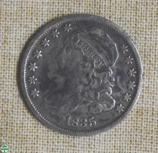 1835 Capped Bust Dime - Very Good Details