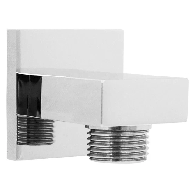 Tubo doccia collegamento G1/2in ottone durevole argento zincato per