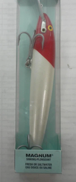 Lot De 2 Leurres Vintage Rapala Magnum CD-18 Plombants - Pour Brochet Et Musky - Finlande