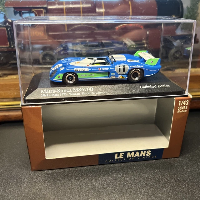 MATRA MS670 B 24 H LE MANS 1973 PESCAROLO-LARROUSSE 1:43 ALTAYA IXO Defectv Foto