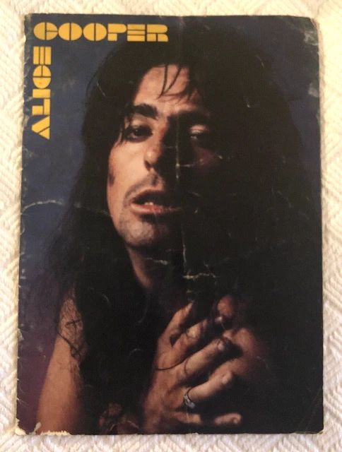 Playbills Alice Cooper Undated Undated