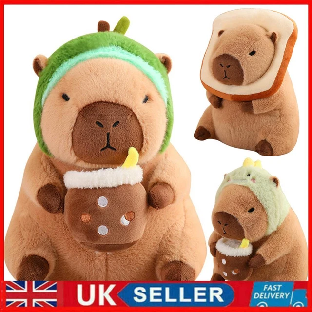 11.8NCH UNIQUE BROWN Plushies Doll Gifts Cute Capybara Plush Toy Funny
