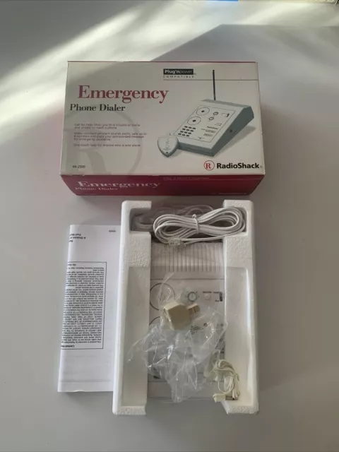 Radio Shack Personal Emergency Phone Dialer 49-2559 3