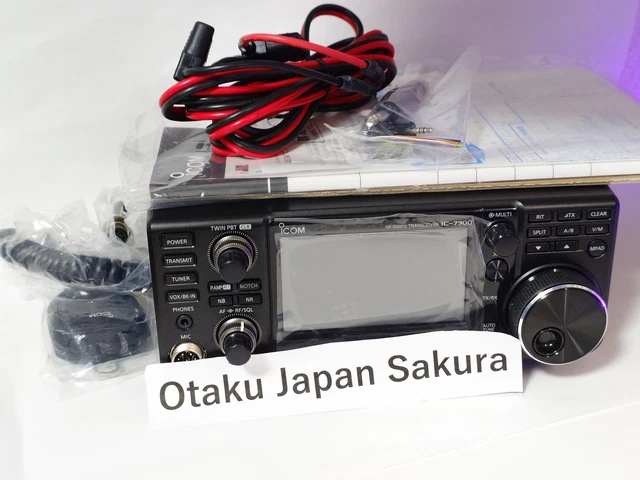 ICOM 7300 HF 50MHz SSB/CW/RTTY/AM/FM 100W ricetrasmettitore GIAPPONE NUOVO
