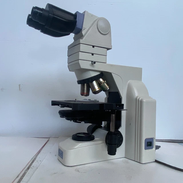 NIKON ECLIPSE E400 Microscope Binocular Ergo Head 4 10 20 40 60x ...