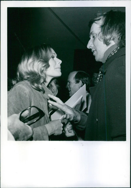 1971Sally Claire Kellerman and costume designe... - Vintage Photograph 502054