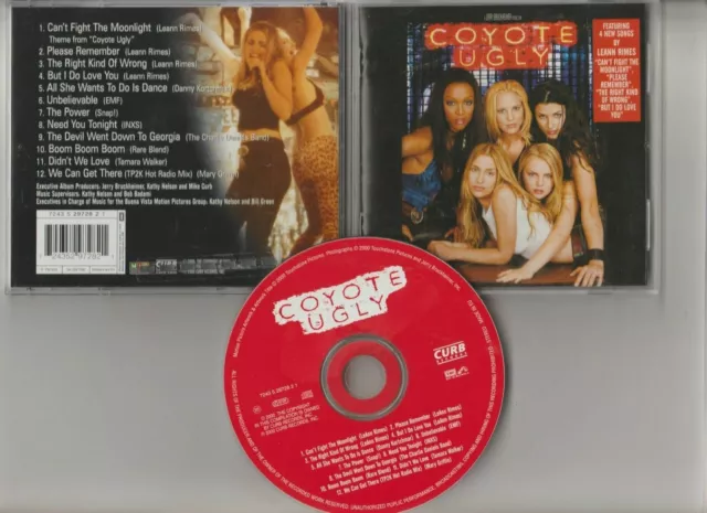 COYOTE UGLY Various Artists .. 2000 Curb CD