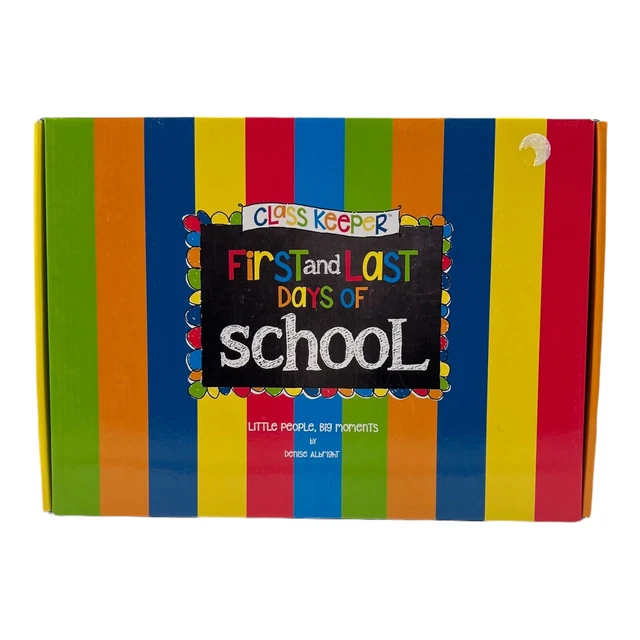 Denise Albright First And Last Day Of School Keepsake Album Preschool-College