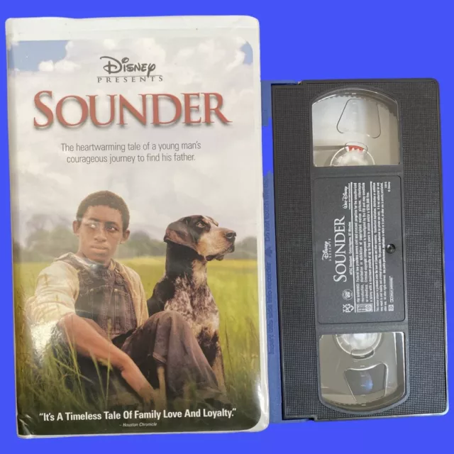 Disney's Sounder (VHS, 2003). Tested! Free Shipping!