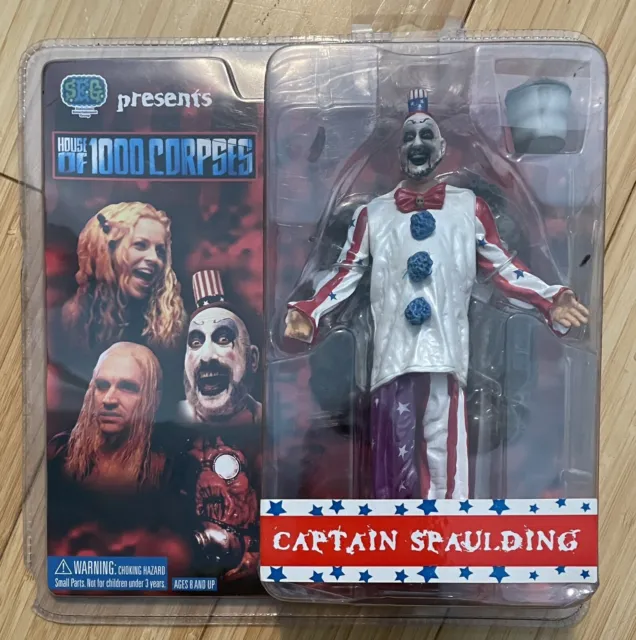 Captain Spaulding House Of 1000 Corpses NECA Hall of Fame Cult Classics Figure