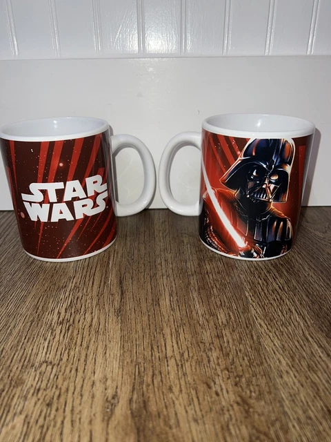 Lot of 2 Star Wars Galerie Coffee Mug Darth Vader Stormtrooper Gift Set Tea Cup