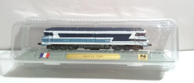 Del Prado 1:160 Diecast-Lokomotive Sncf Cc 72000 - Frankreich - Werkseitig Versiegelt