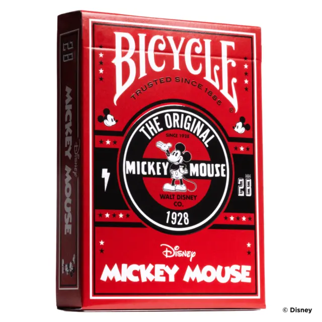 Bicycle Classic Mickey Mouse Playing Cards for Disney Fans | Brand New