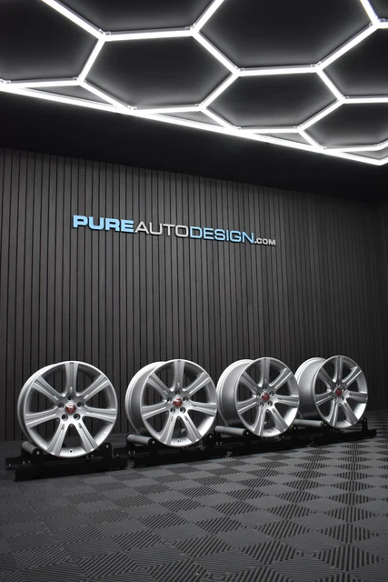 YOURS FOR OURS Genuine Jaguar XF 18" Alloy Wheels REFURBISHED SILVER x Four