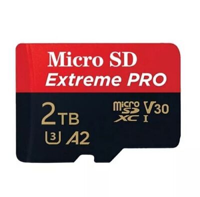 Tarjeta de memoria flash Micro SD 2 TB de alta velocidad clase 10 tarjeta de memoria ultra universal