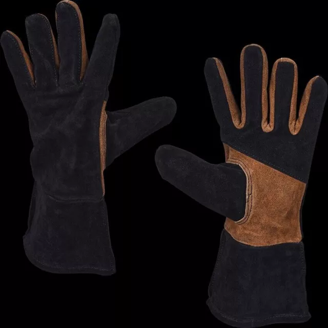 Medieval Gloves,Black Leather Swordsman Gloves,training Mittens,cosplay Gloves