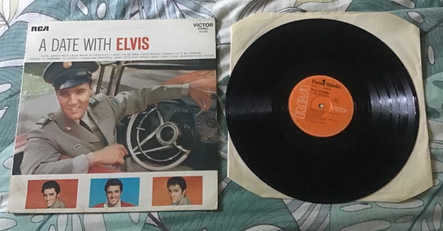 Vinyl 33 tours Elvis Presley A date with Elvis - VICTOR 461 035 RCA