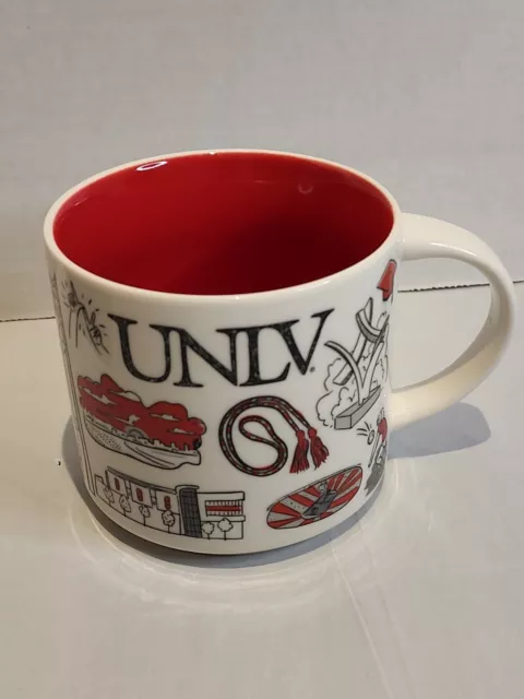 Starbucks Been There Series Mug UNLV University Of Las Vegas 12 oz.  New in Box