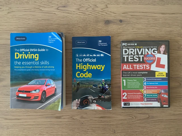 THE OFFICIAL DVSA Driving Test and Highway Cod Books with Learner ...