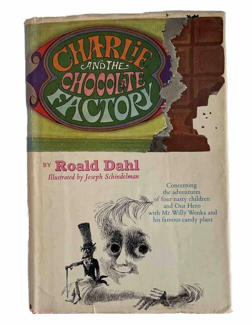 CHARLIE AND THE Chocolate Factory Roald Dahl Book Club Edition 1964 ...