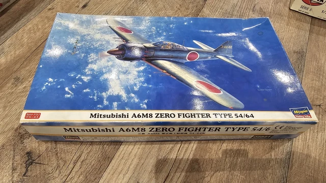 Maquette Hasegawa Zero Fighter Type 52 Au 1/48, Insignes USA/UK