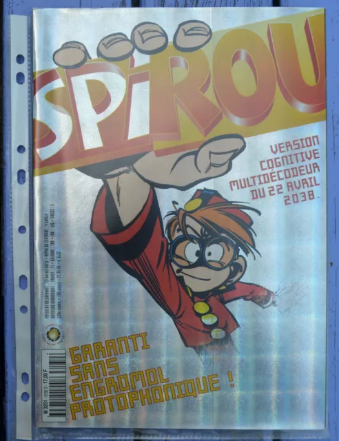 Spirou n°3132 du 22 avril 1998, n° spécial de 72 pages, "version cognitive"