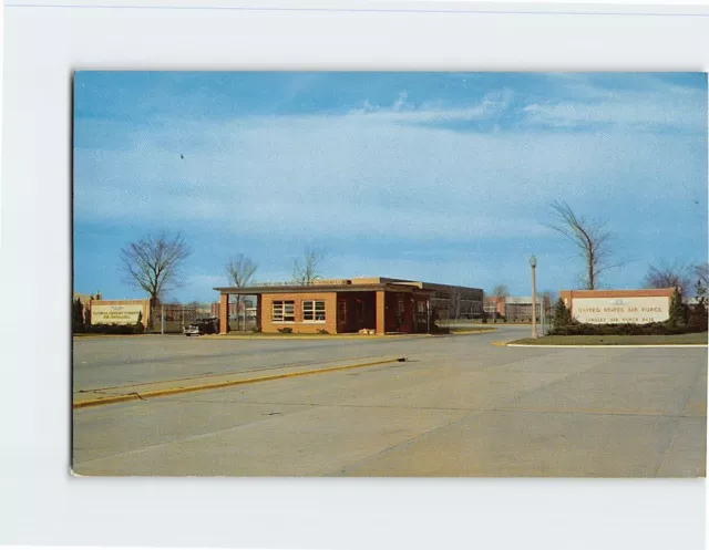 Postcard Main Entrance Langley Air Force Base Langley Field Virginia USA