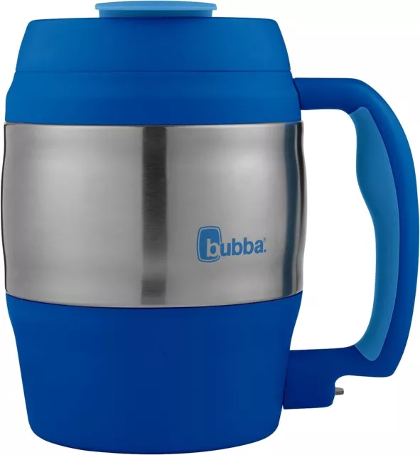 Big Bubba Classic Insulated Mug 52 Oz Polyurethane Travel Coffee Black Keg Shape 3