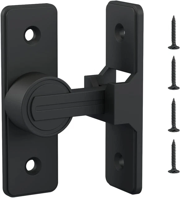Barn Door Lock Latch – 90-Degree Barn Door Latch Sliding Lock – Home Security Do