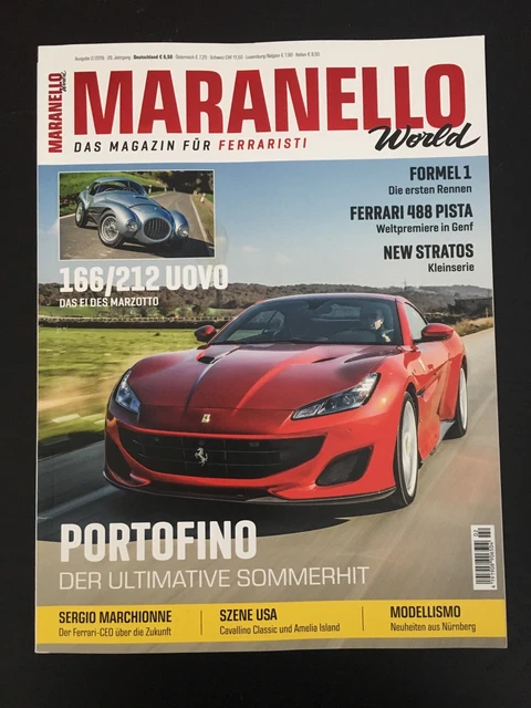 MAGAZINE FERRARI MARANELLO WORLD Numero 2/2018 (not Brochure) F1