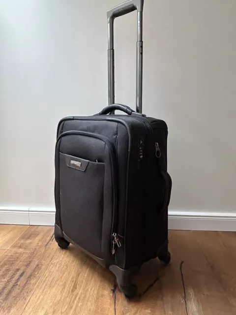 Samsonite Reisekoffer Trolley Spinner PRO DLX 4  Top Version Schwarz 4 Rollen