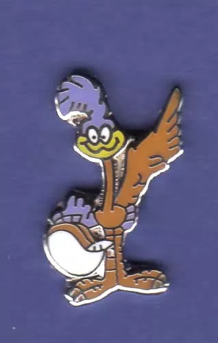 Roadrunner Road Runner Hat Pin Lapel Pin Tie Tac Enamel Badge #0194