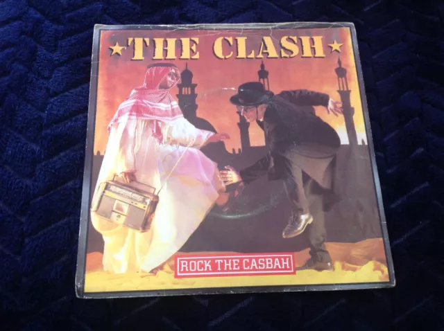 The Clash Rock the Casbah 7 inch vinyl single record