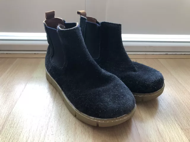 LACOSTE KIDS EXPLORATEUR chelsea 316 navy pull on boot size 13